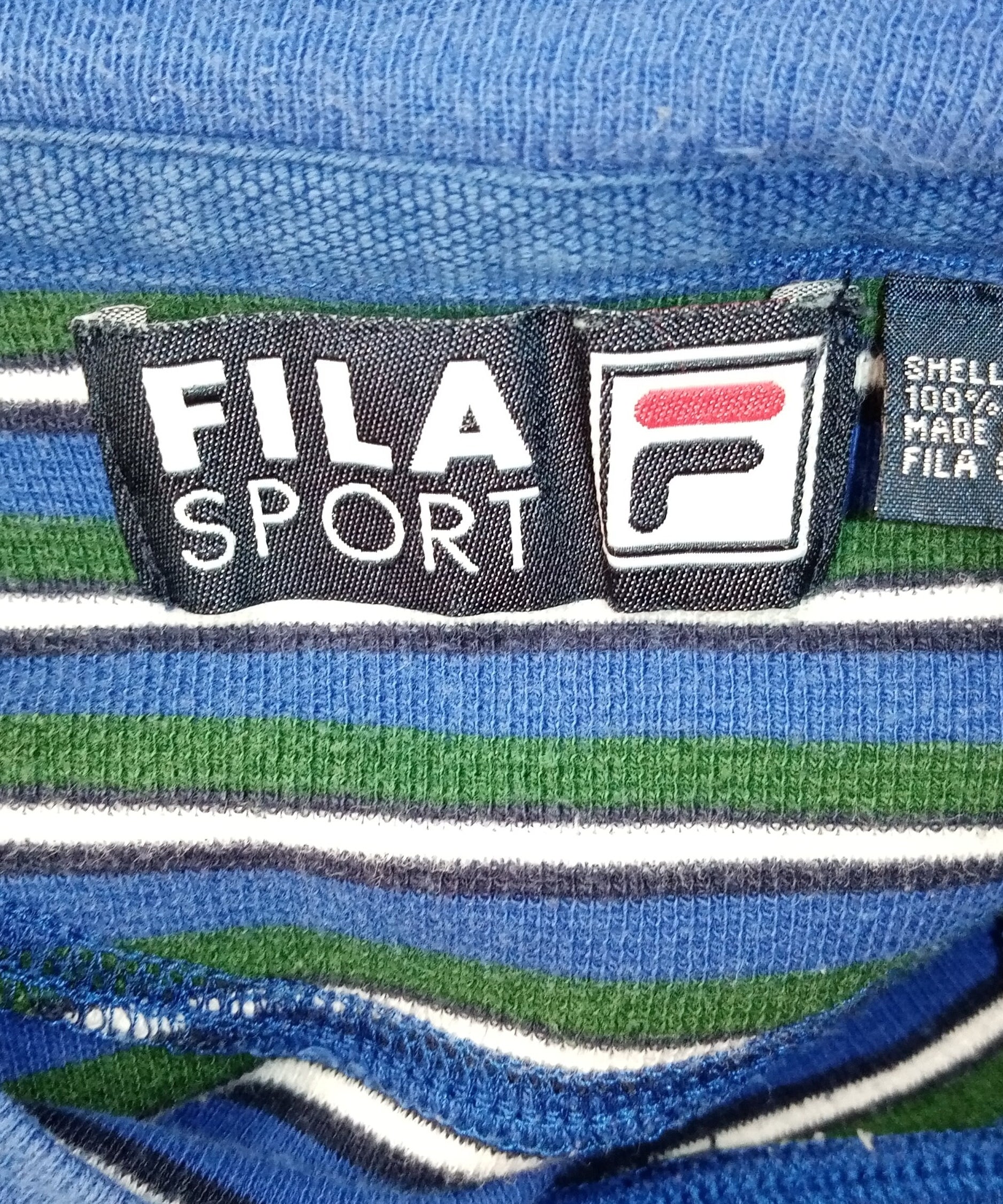 T shirt Fila righe anni 90