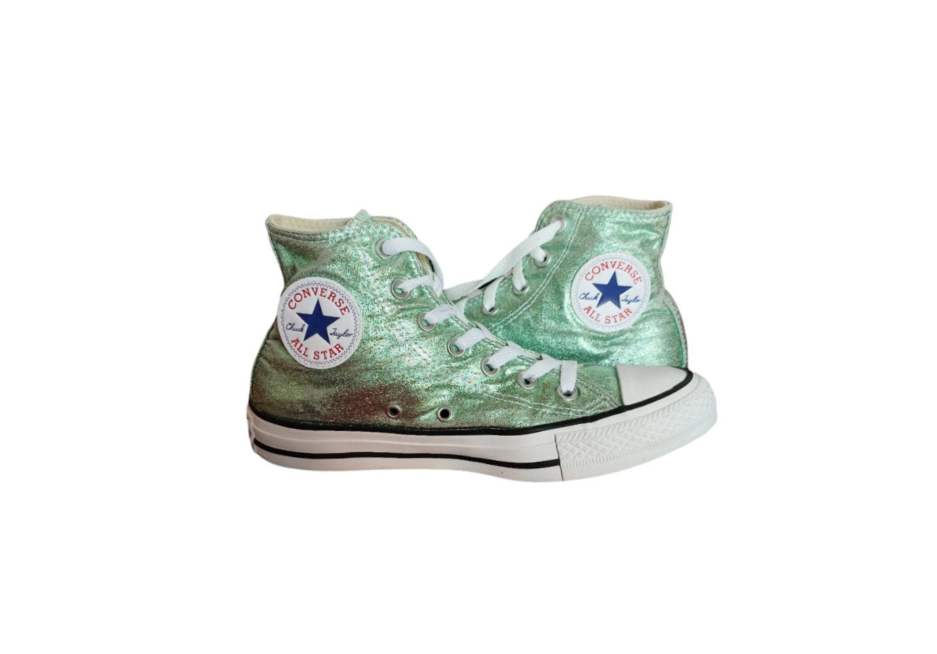 Converse Chuck Taylor vintage sneakers alte  EU 37 UK 4.5 US wo's 6.5 verde acqua lucide